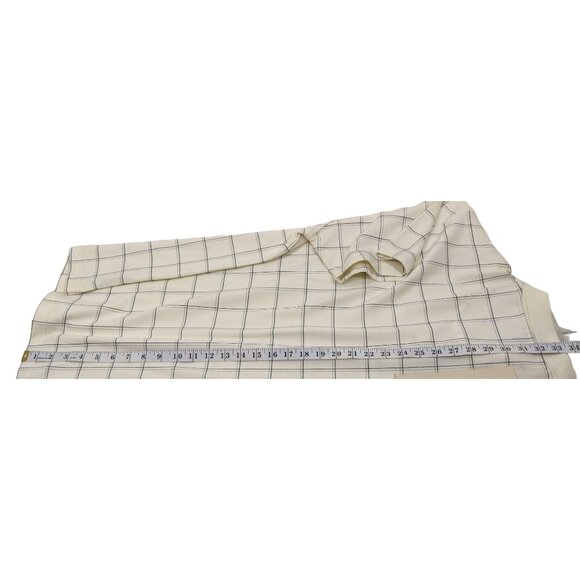 Arrow Mens White Checkered Polo Shirt XXLT Cotton/Polyester Blend Classic Fit - Picture 13 of 16